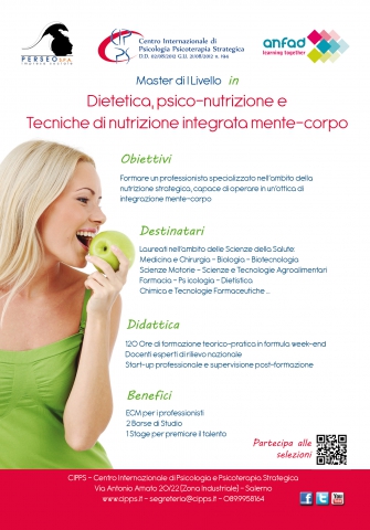 Dietetica, psico-nutrizione e tecniche di nutrizione integrata