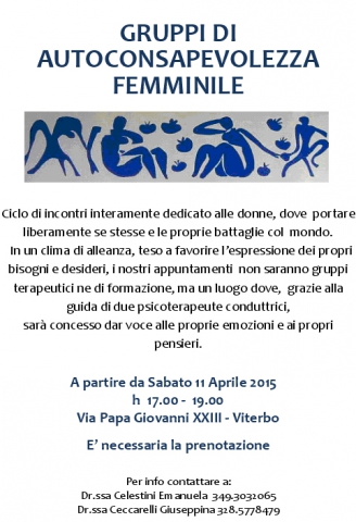 Gruppi di autoconsapevolezza femminile
