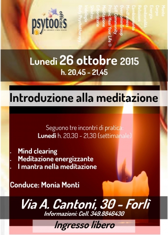 Introduzione alla meditazione