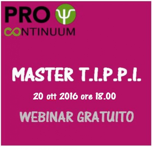 Presentazione Master T.I.P.P.I.