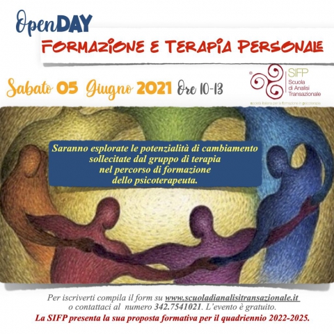 Open day Scuola di Analisi Transazionale (SIFP)