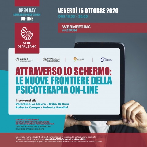 Open DAY Attraverso lo schermo: le nuove frontiere della psicoterapia