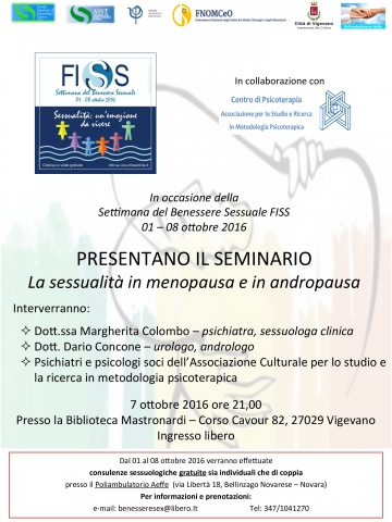 La sessualità in menopausa e in andropausa