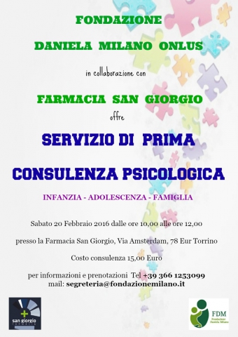 Servizio di prima consulenza psicologica (Roma)