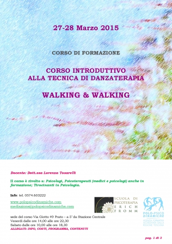 Danzaterapia "Walking & Walking"