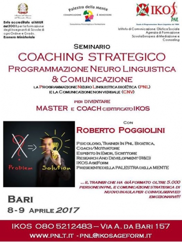 Coaching Strategico: PNL BioEtica e Comunicazione
