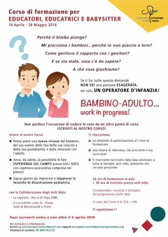 Bambino-Adulto...work in progress!