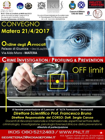 Crime Investigation – Profiling and Prevention