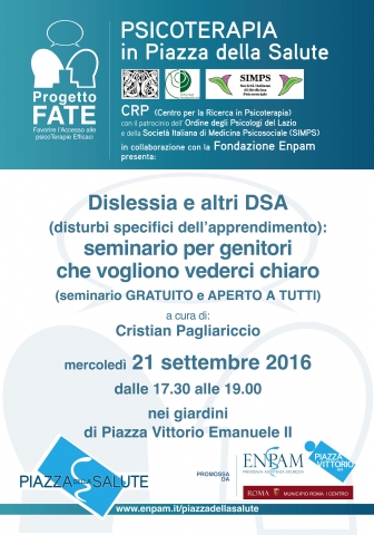 Dislessia e altri DSA (Disturbi Specifici dell'Apprendimento)