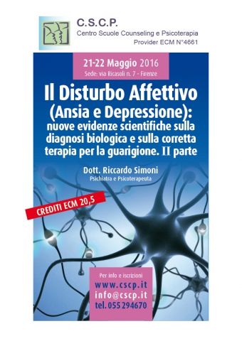 Il Disturbo Affettivo (Ansia e Depressione) - II parte