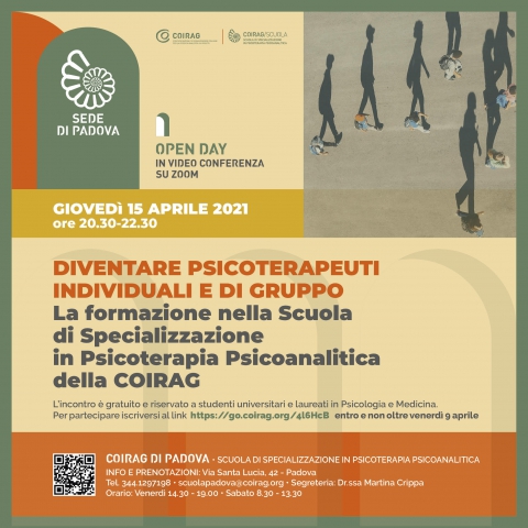 Diventare Psicoterapeuti individuali e di gruppo