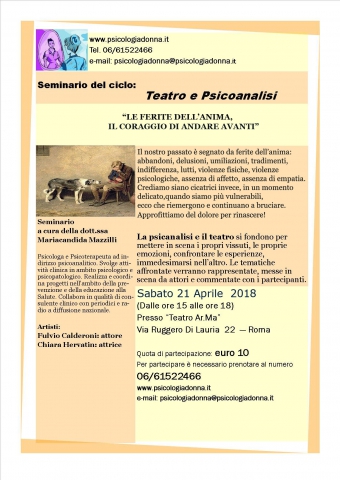 Le ferite dell'anima:il coraggio di andare avanti