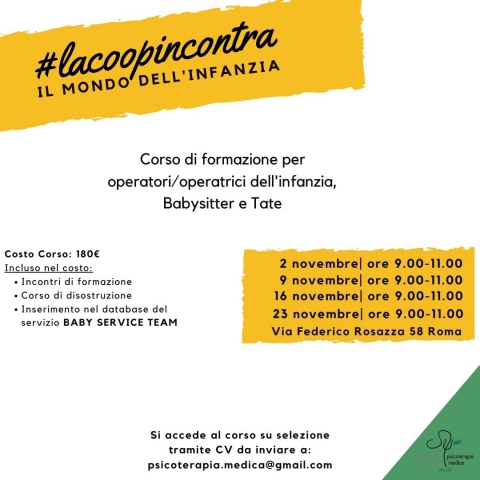 #laCoopincontra…il mondo dell’infanzia