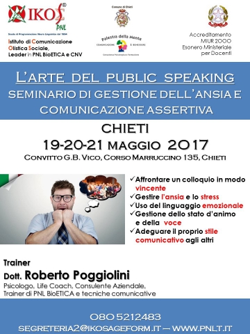 L'Arte del Public Speaking