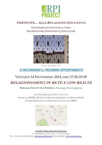 Relazionamoci in rete e con realtà