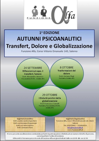 Autunni psicoanalitici
