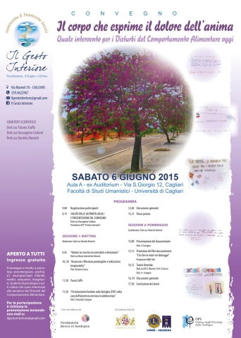 Il corpo che esprime il dolore dell'anima. Quale intervento per i Disturbi del Comportamento Alimentare oggi.