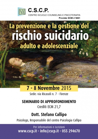 La prevenzione e la gestione del rischio suicidario