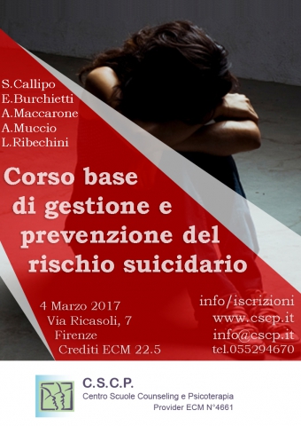 Gestione e prevenzione del rischio suicidario