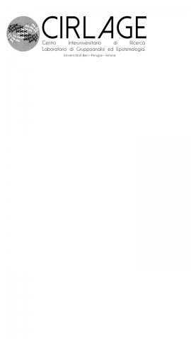 CIRLAGE - Università degli Studi di Bari "Aldo Moro"