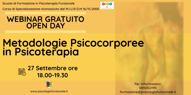 Metodologie psicocorporee in Psicoterapia