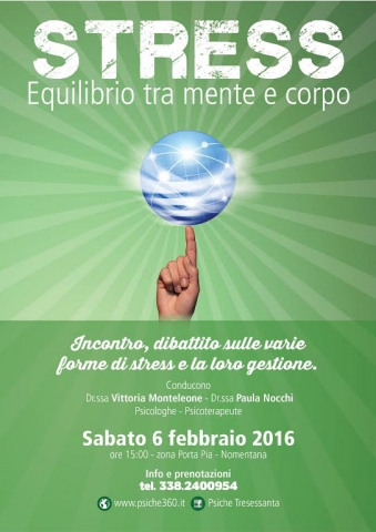 Stress. Equilibrio tra mente e corpo