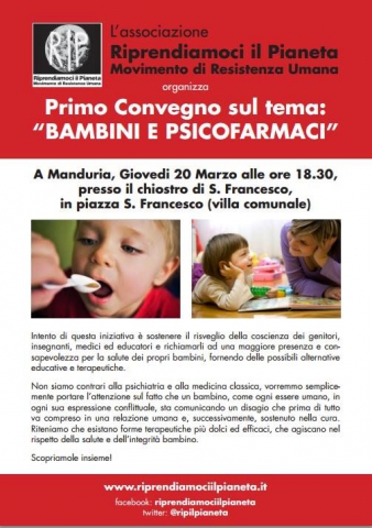 Bambini e psicofarmaci
