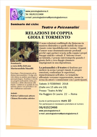 Relazioni di coppia, gioia e tormento