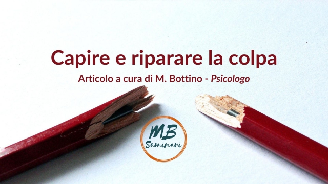 Capire e riparare la colpa