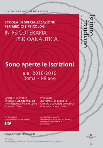 Iscrizioni aperte all'Istituto freudiano