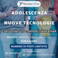 Adolescenza e nuove tecnologie