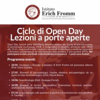 Ciclo di Open Day - Lezioni a porte aperte