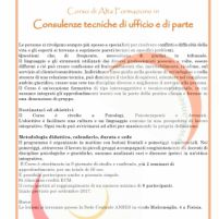 Consulenze Tecniche di Ufficio e di Parte