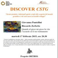 Quando al gioco mi gioco la vita:l'azzardo ed il suo trattamento - G. Puntellini e R. Zerbetto
