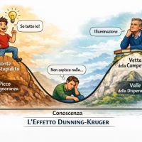 Effetto Dunning Kruger: cos’è e perché sopravvalutiamo le nostre competenze