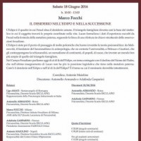 Il desiderio nell'Edipo e nella successione