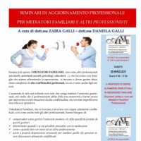 Strumenti, ipotesi e ruolo del Mediatore Familiare Professionista