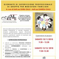 Supervisione Professionale di Gruppo per Mediatori Familiari