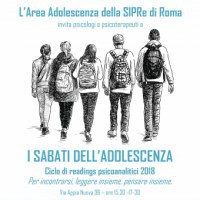 I sabati dell’adolescenza: Reading psicoanalitico 2018
