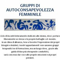 Gruppi di autoconsapevolezza femminile