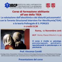 TSIA (teoria Polivagale di S. Porges)