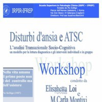 Disturbi d'ansia e Analisi Transazionale Socio-cognitiva