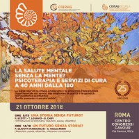 La salute mentale senza la mente? Psicoterapia e servizi di cura a 40 anni dalla 180