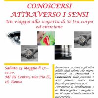 Conoscersi attraverso i sensi