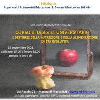 I disturbi dell'alimentazione e della nutrizione in età evolutiva