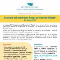 Acceptance and Commitment Therapy per i disturbi alimentari