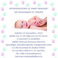 Introduzione al baby massage: un massaggio d'amore