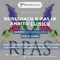 Rorschach R-PAS in ambito clinico