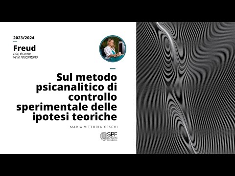 Sul metodo psicanalitico di controllo sperimentale delle ipotesi teoriche